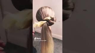 How to do easy hairstyle #support #subscribetomychannel #braids #hairstyle #shortsvideo
