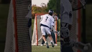 Nate Kabiri - nasty lacrosse goal off goalies hip #shorts