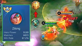 FINALLY ZILONG NEW UNLIMITED PASSIVE TRICK IN SEASON 32 ZILONG BEST BUILD 2024 - MOBILE LEGENDS