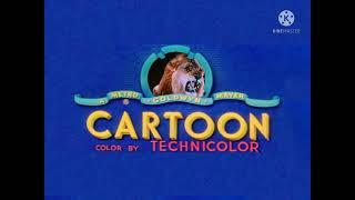 MGM Cartoons Logo 1954 Open Matte