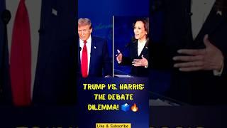 Trump vs. Harris No More Debates? #TrumpVsHarris #DebateDrama #Election2024 #PoliticalShowdown