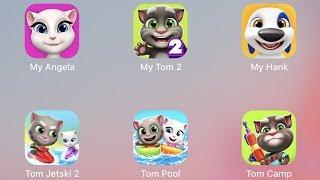 My Talking Tom 2AngelaHankTalking Tom Jetski 2Talking Tom PoolTalking Tom Camp