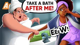 My MOTHER-IN-LAW MADE ME TAKE A BATH AFTER HER