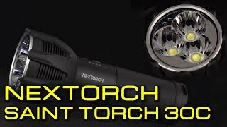 Extremely bright yet very compact Nextorch Saint Torch 30C with 15000 lumens