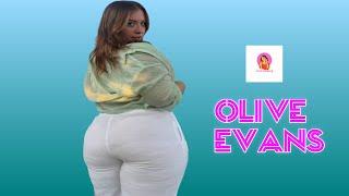 Olive Evans … Top Curvy Fashion Models  Curvy Outfits  Plus Size Dresses  Lifestyle Biography