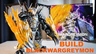 BLACKWARGREYMON Plastic model kit Figure-rise Standard Amplified Build up