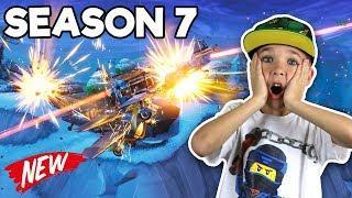 PLANE CRASH in FORTNITE SEASON 7 DUOS GAMEPLAY NEW SKINS GUN SKINS and MORE