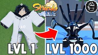Shindo Life Noob to Pro Using The New Gen 3 Tyn Tails  Level 1 - 1000