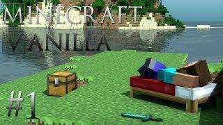 Minecraft Lets Play Vanilla - Part 1 Dutch