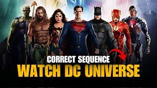 How to Watch DC Universe Movies in Order  DC Movies Explained