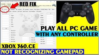 Fix Gamepad not Detected or not recognized in xbox 360ce  Play PC Game with Controller