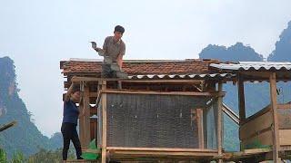 KONG & NHAT Build a chicken coop. Prepare to raise more poultry for economic development