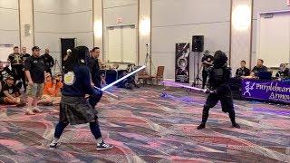 Thrilling Gold Medal Lightsaber Match at TSL4  Alain Bloch vs David Laudenslager