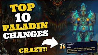 Paladin changes in Cataclysm will be MENTAL - Top 10 Changes.