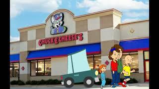 Caillou Misbehaves at Chuck E Cheeses 2014 Video