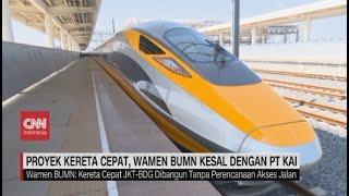 Persoalan Baru Proyek Kereta Cepat Wamen BUMN Kesal Dengan PT  KAI