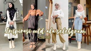 OOTD OUTFIT HIJAB REMAJA KEKINIAN   Ala selebgram 