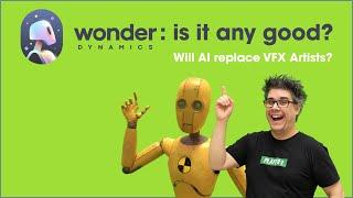 Will AI replace VFX Artists? Is Wonder Dynamics Studio any good? 