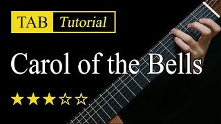 Carol of the Bells - Fingerstyle Lesson + TAB