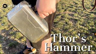 Lets Build Thors hammer  Mjolnir  Welding