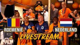 Roemenië - Nederland I LIVE Bij Andy Thuis op de Bank Met Royston Drenthe & Glenn Helder
