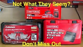 Best Mechanics Tool Set Under $100? Part 1 2021 Craftsman VS Husky