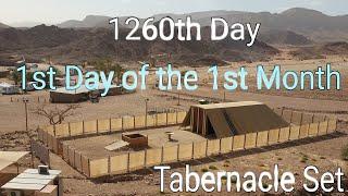 1260th Day ¤ 1st Day of the 1st Month ¤ Tabernacle Set