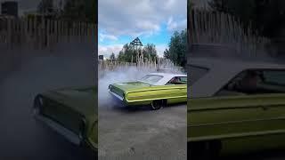 Burning the rubbers in a Ford Galaxie 500