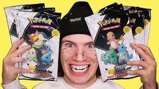 Opening 11 Jumbo Pokemon Booster Packs