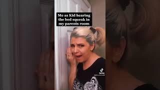 Me As A Kid Hearing The Bed Squeak In Their Bedroom #tiktok #viral #shorts #sex #funnyvideos  #skit