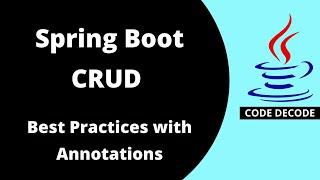 Spring Boot CRUD best practice with Annotations  Hibernate + MySQL  Live Demo