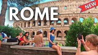 ROME Italy 4K  WALKING TOUR with SUBTITLED STORY  - walk around Italy