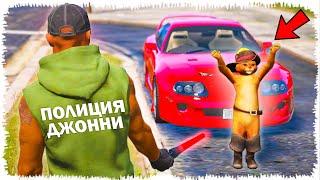 ПОЛИЦИЯ ДЖОННИ ҚЫЛМЫСКЕР МЫСЫҚТЫ ҰСТАДЫ GTA V жони джони