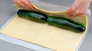 Om du har smördeg och zucchini laga aptitretaren idag