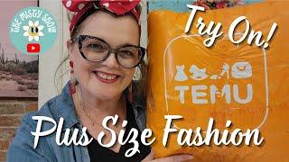 Plus Size Womens Fashion From Temu Try-On Haul  Clothes Earrings & MORE