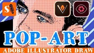 How to Make Pop-Art in Vectors with Adobe Illustrator Draw