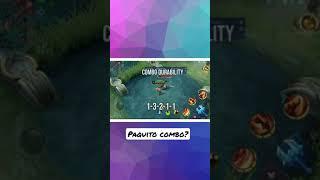 Paquito Combo?.. Mobile Legends Tips #09 #shorts #mlbbid