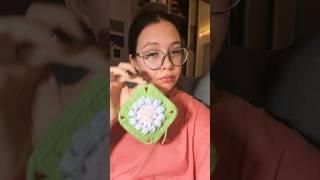 сумка из бабушкиных квадратов             #вязание #вязаниекрючком #crochet