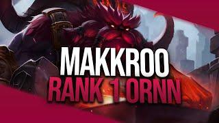Makkro0 RANK #1 ORNN Montage  League of Legends