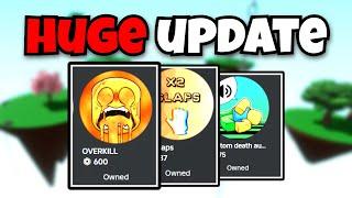 HUGE Update TODAY No one Knows  Roblox Slap Battles