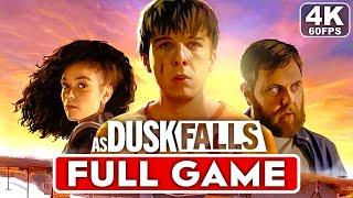 AS DUSK FALLS Gameplay Walkthrough Part 1 FULL GAME Best Ending 4K 60FPS -  No Commentary