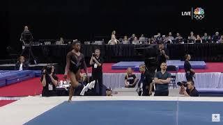 Simone Biles - Triple Twisting Double Back - Floor - 2019 Nationals Day 2