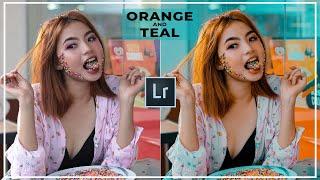 Orange and Teal Color Grading in Adobe Lightroom