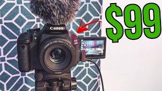 Best Cheap DSLR Camera for YouTube Videos & Vlogging Under 100$ - 2021