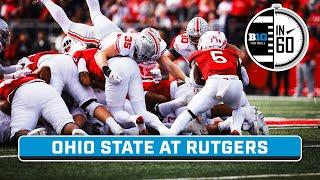 Ohio State at Rutgers  Nov. 4 2023  B1G Football in 60