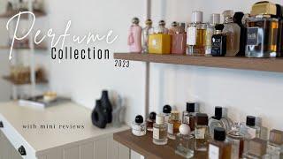 My Perfume Collection 2023  Mini Reviews  Tour & Organization