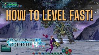 PSO Blue Burst How to Level Up Fast