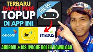 Cara Dapat Top Up Free MAXIS CELCOM DIGI  Topup Percuma 2024 App Kokobot