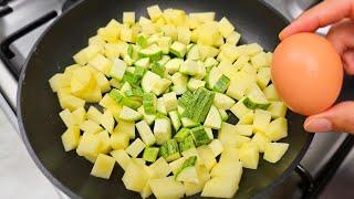 Incredibly delicious courgettes with potatoes No meat Quick and easy courgette recipe #33