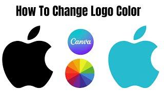 How To Change Logo Color In Canva